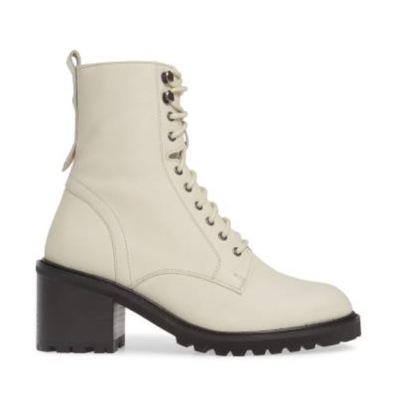 Seychelles Shoes - Seychelles Off-white Irresistible Combat Boot